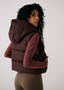 London Cropped Vest - Java