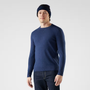 Men's Sparwood Crew Sweater - Deep Navy Nightfall Blue
