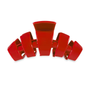 Medium Hair Clip - Red Carpet