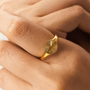 Mateo Signet Ring - Gold Mateo Signet Ring - Gold