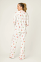 Feline Festive PJ Set - Ivory