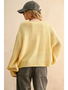 Balloon Sleeve Sweater - Butter