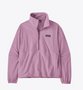 Women's Micro D 1/2 Zip Fleece Pullover - Light Violet