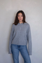 Piper Henley Pullover - Heather Grey