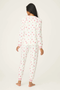 Cherries PJ Set - Ivory
