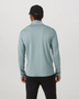 Ponto 1/2 Zip Mock Neck - Misty Blue Heather