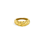 Croissant Ring - Gold