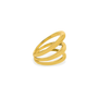 Triple Tiered Ring - Gold