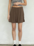 Easy Skort - Chestnut