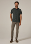 Levine Short Sleeve Shirt - Basil
