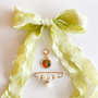 Lime Lace/Charm Set - Gold