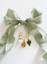 Sage Lace/Charm Set - Gold