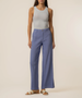Meg High Rise Pleated Pants - Cornflower