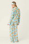 Citrus Dreams PJ Set - Morning Blue