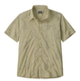 Men's Go To Shirt - Ocean Blooms: Weathered Stone