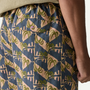 Men's Baggies Shorts 5 In - Jaguar Geo: Dolomite Blue