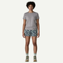 Women's Barely Baggies 2.5 In - Jaguar Geo: Blue Sage