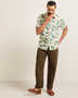 Dawson Linen Short Sleeve Shirt - Lily Pad