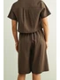 Knee Length Trouser - Brown