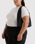 Small Nylon Meringue Bag - Black