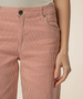 Charlotte High Rise Wide Leg - Red Ivory