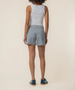 Jane High Rise Long Short - Navy Ivory