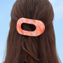 Medium Flat Round Clip Just Keep Swimming
