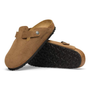 W's Boston - Dark Tea Suede