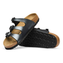 Florida - Metallic Black Birko Flor