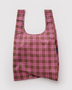 Standard Baggu - Azalea Pink Tartan