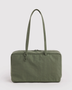 Medium Nylon Bowler Bag - Caper