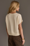 Short Sleeve Sweater - Ivory