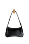 Nicolette Curved Shoulder/Crossbody - Black