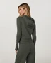 Halo Mini Full Zip Hoodie - Army Heather
