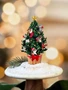 Mini Meowy Christmas Tree- Green