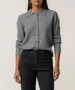 Serafina Button Front Sweater - Grey