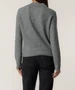Serafina Button Front Sweater - Grey