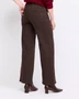 Meg High Rise Wide Leg - Chocolate