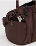 Nylon Duffle Bag - Coffee