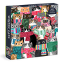 Wintry Cats 500 Piece Puzzle