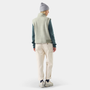 Women's Second Cut Fleece Vest - Green Tea