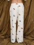 Camping Wide Leg Lounge Pants - Multi
