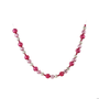 Pink & Silver Ball Garland - Pink Silver