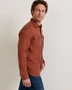 Burnside Flannel Shirt - Red Donegal Heather