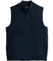 Wool Sweater Vest - Indigo Heather