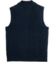 Wool Sweater Vest - Indigo Heather