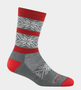 Women's Elsa Crew Socks - Gray