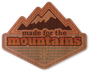 Made For The Mountains Sticker