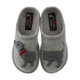 Doggy Soft Sole Slippers - Silver