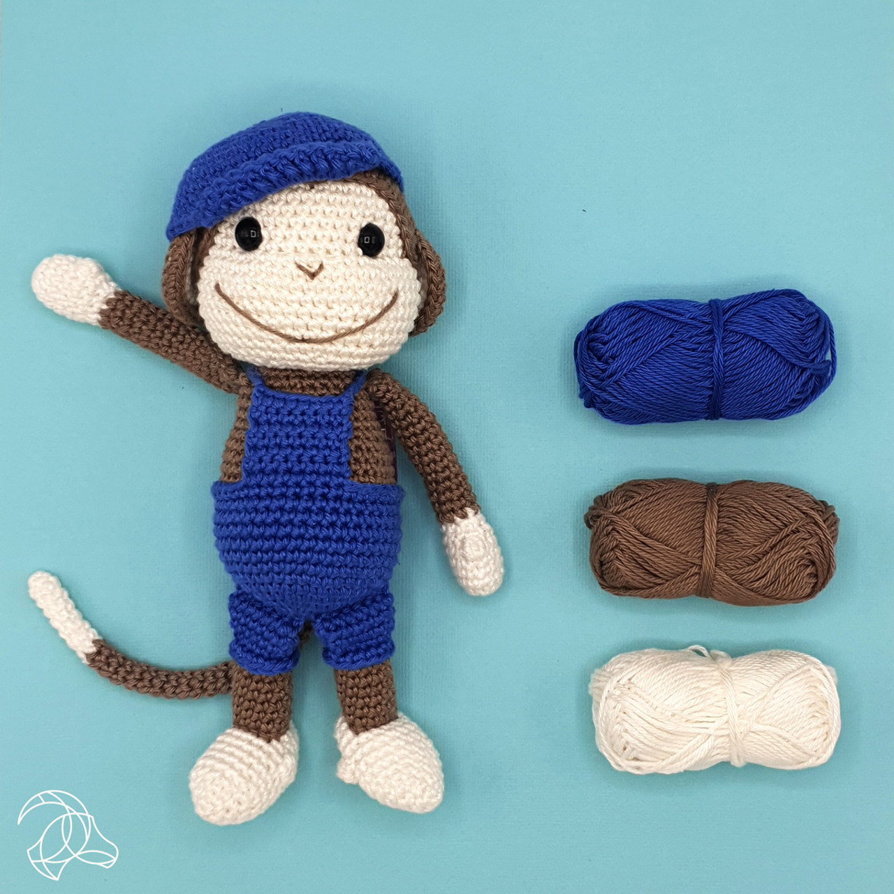 Bryan Monkey Crochet Kit